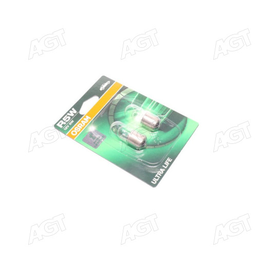 Лампа розжарювання R5W 12V 5W BA 15s Ultra Life (blister 2шт) (вир-во OSRAM)