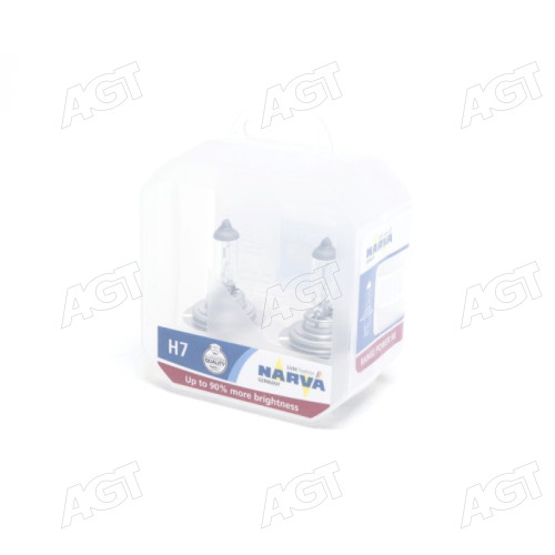 Лампа розжарювання SET H7 12V 55W PX26d RANGE POWER +90 (к-т 2шт) (вир-во Narva)