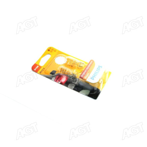 Лампа накаливания W16W 12V 16W W2,1x9,5d Vision 2шт blister (пр-во Philips)