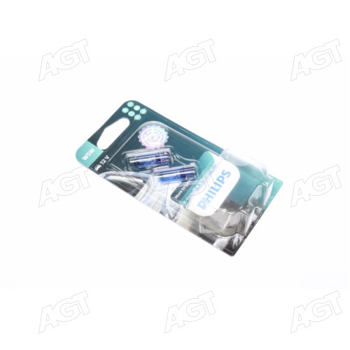 Лампа розжарювання W5W X-tremeVision Pro150 (+150) 12V 5W W2, 1x9, 5d 2шт. blister (вир-во Philips)