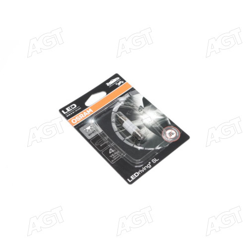 Лампа светодиодная C5W 12V 1W SV8.5 LEDriving SL (41mm) (производство OSRAM)