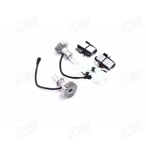 Лампа світлодіодна LED H3 12/24V Ultinon Pro5100 +160% 12W 5800K (комплект) (вир-во Philips)