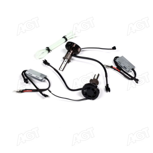 Лампа светодиодная LED H3 12/24V Ultinon Pro9100 +350% 20W 5800K (комплект) (пр-во Philips)
