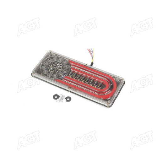 Фонарь LED задн. грузовиков 24V (Бегущий поворотник) (упакованы L+R, цена за шт) (TEMPEST)