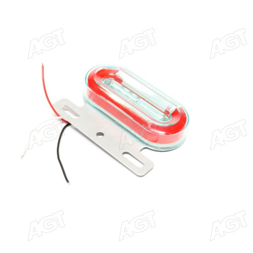 Ліхтар габаритний (червоний) LED 24V (з поворотником, підсвічуванням борту) (TEMPEST)