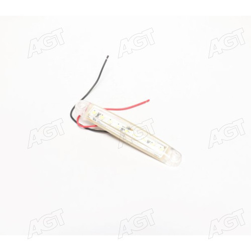 Фонарь габаритный 24V LED белый (9 диодов, 1 ряд) (TEMPEST)