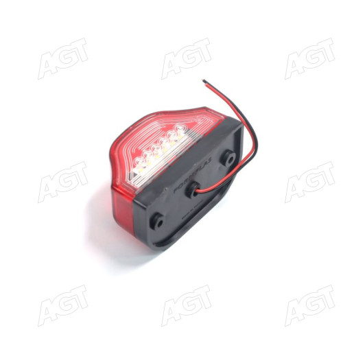 Подсветка номера LED 24V (красная)(в уп. 2шт, цена за 1шт) (TEMPEST)