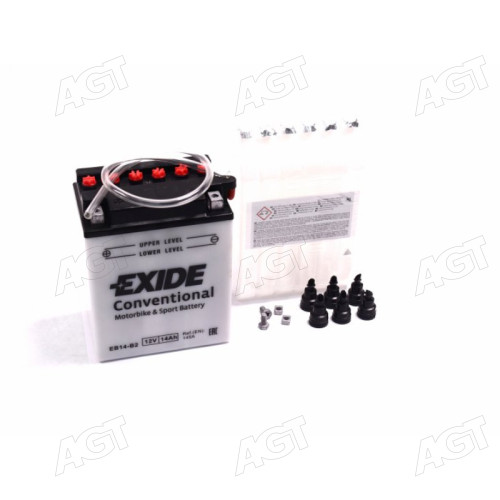 Акумулятор 14Ah-12v Exide (EB14-B2) (134х89х166) L, EN145