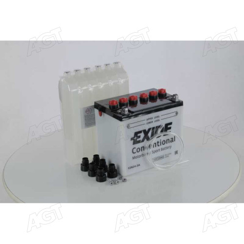 Акумулятор 24Ah-12v Exide (12N24-3A) (184х124х175) R, EN220