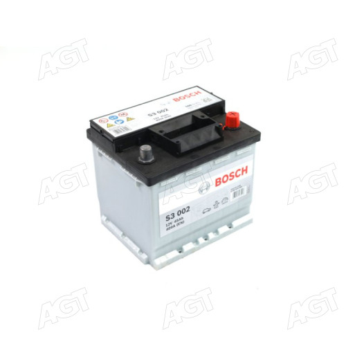 Аккумулятор 45Ah-12v BOSCH (S3002) (207x175x190),R,EN400