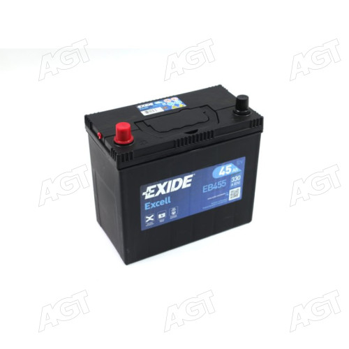 Акумулятор 45Ah-12v Exide EXCELL (234х127х220), L, EN330 Азія