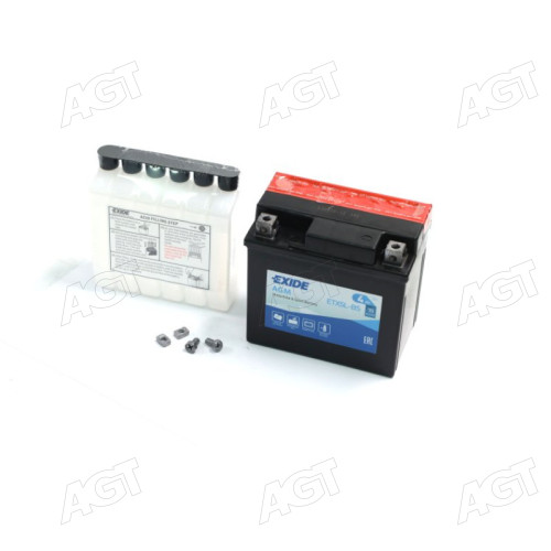 Аккумулятор   4Ah-12v Exide AGM (113х70х105),R,EN70