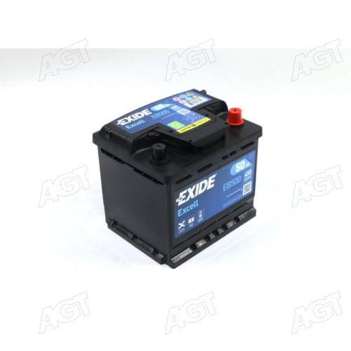 Акумулятор 50Ah-12v Exide EXCELL (207х175х190), R, EN450