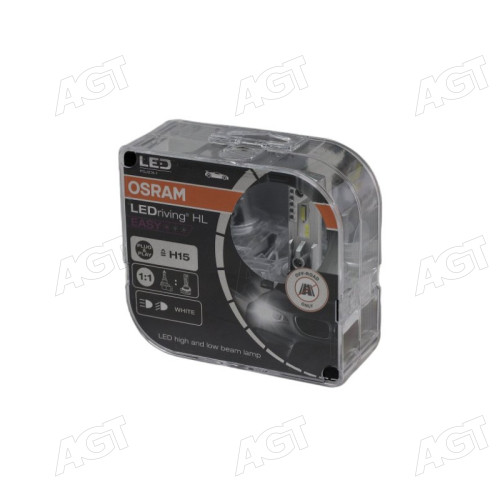 Лампа світлодіодна LED LED H15 LEDriving HL EASY 12V 6500К (комплект 2 шт.) (вир-во OSRAM)
