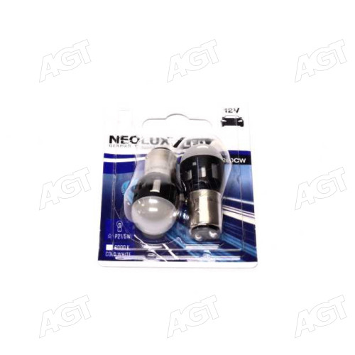 Лампа світлодіодна P21/5W LED 12V 1,2W BAY15 (2шт.) (вир-во Neolux)