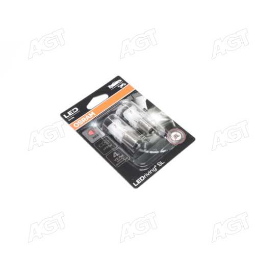 Лампа світлодіодна P21W RED LED 12V 2,5W BA15S LEDriving SL (2шт.) (вир-во OSRAM)