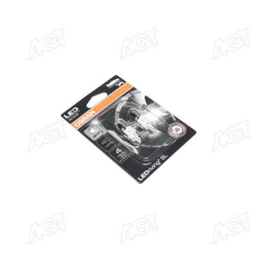 Лампа світлодіодна W16W LED 12V 3W W2,1x9,5d LEDriving SL (Blistrer 2шт) (вир-во OSRAM)