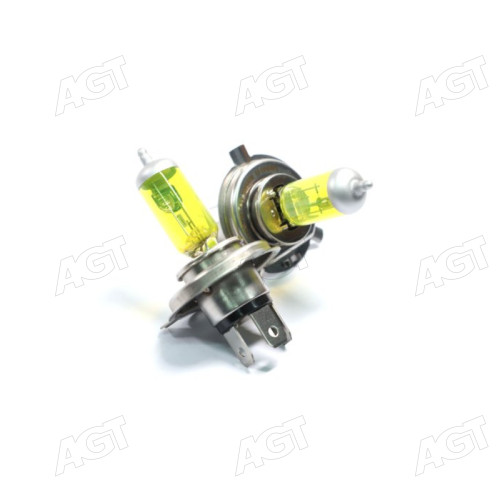 Лампа фарна H4 12V 60/55W P43t 2600К Weather Light жовта (2шт. компл) (вир-во Neolux)