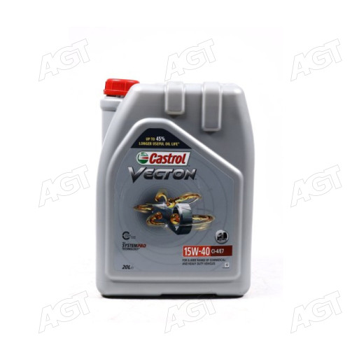 Олива моторна Castrol VECTON 15W-40 CI-4/E7 (Бочка 20л)