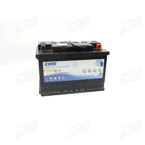 Акумулятор   56Аh(650wh)-12v Exide EQUIPMENT GEL (278х175х190),R,EN460 гелевий