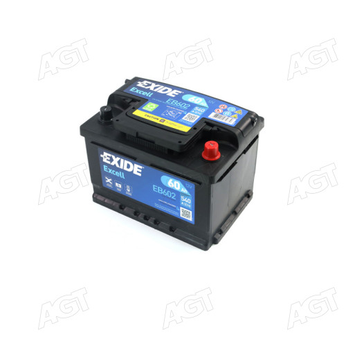 Акумулятор   60Ah-12v Exide EXCELL(242х175х175),R,EN540