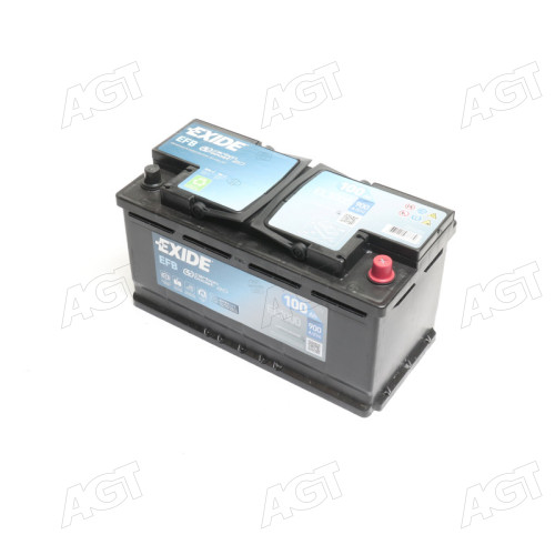 Акумулятор 100Ah-12v Exide EFB (353х175х190), R, EN900