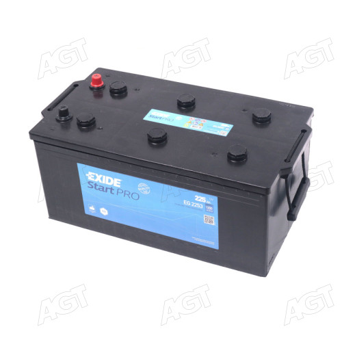 Акумулятор 225Ah-12v Exide Start PRO (518х279х240),полярність зворотна (3),EN1200
