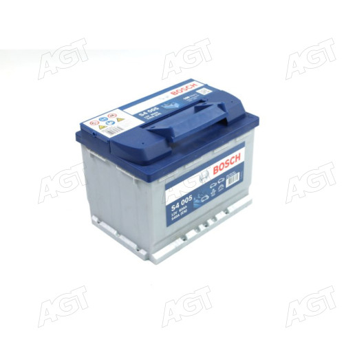 Акумулятор 60Ah-12v BOSCH (S4005) (242x175x190),R,EN540