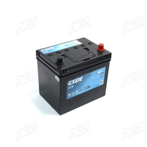 Акумулятор 60Ah-12v Exide START-STOP EFB (230х173х222), R, EN520 Азія