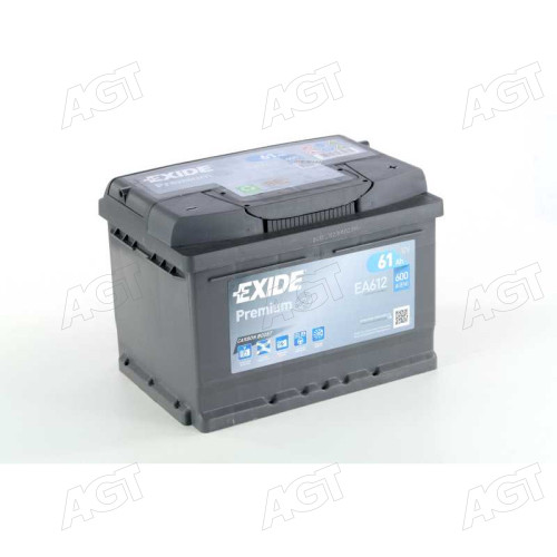 Акумулятор 61Ah-12v Exide PREMIUM (242х175х175), R, EN600