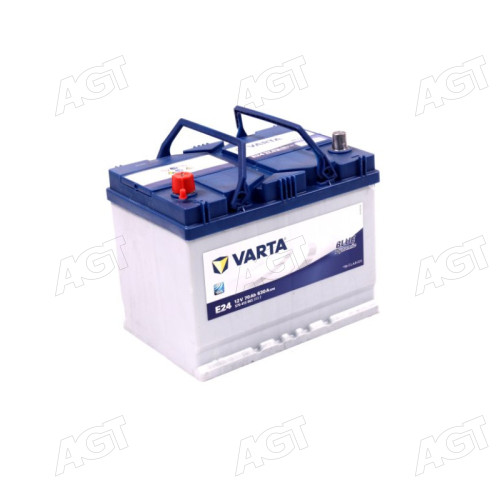 Аккумулятор   70Ah-12v VARTA BD(E24) (261х175х220),L,EN630 Азия