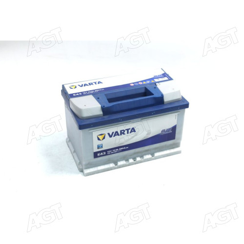 Аккумулятор   72Ah-12v VARTA BD (278х175х175), R, EN 680