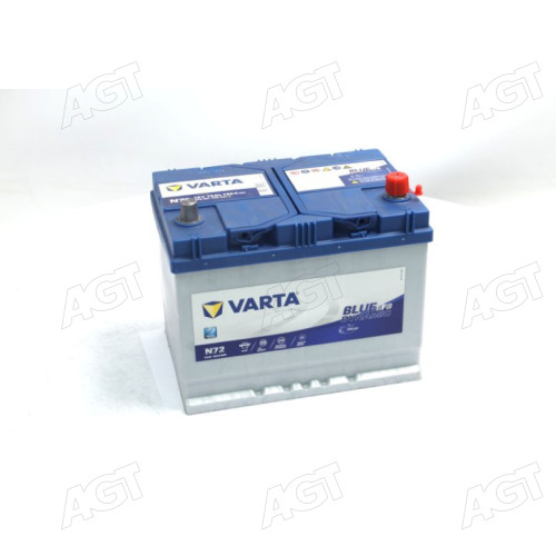 Акумулятор 72Ah-12v VARTA BD EFB (261х175х220),R,EN760 Азія