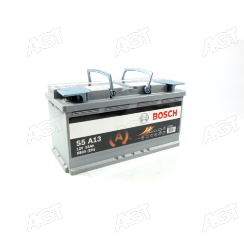 Акумулятор 95Ah-12v BOSCH AGM (S5A13) (353x175x190),R,EN850
