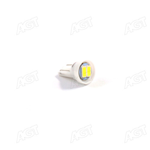 Лампа LED б/ц габарит и панель приборов T10 2SMD W5W 12V WHITE <TEMPEST>