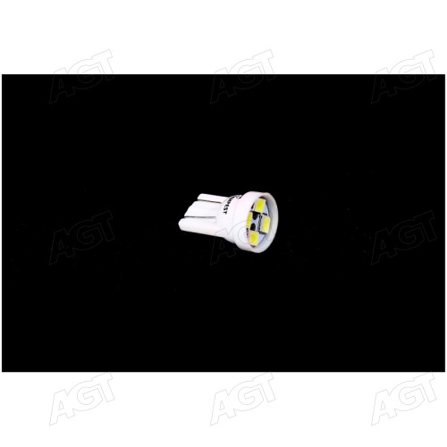 Лампа LED б/ц габарит и панель приборів T10-4SMD W2.1x9.5d 12V WHITE<TEMPEST>