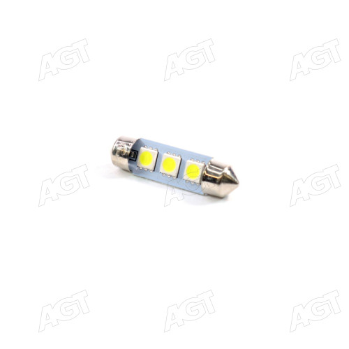 Лампа LED Софитная C5W 24V T11x39-S8.5 (3 SMD size5050) белый <TEMPEST>