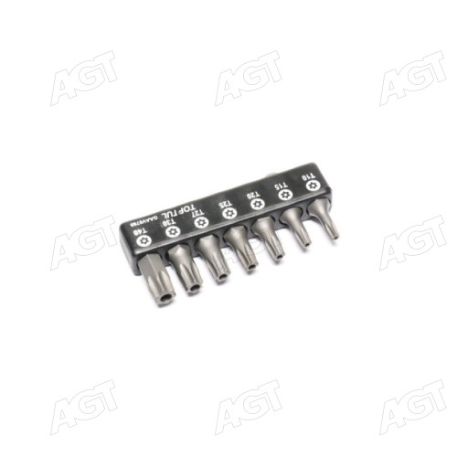 Набір біт 1/4 7од. (Torx: T10-T40 з отвором) TOPTUL GAAV0703(TOPTUL)