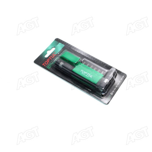 Набір біт 1/4 TORX T10H-T40H + Гобр.перех. 8од. GAAL0801(TOPTUL)