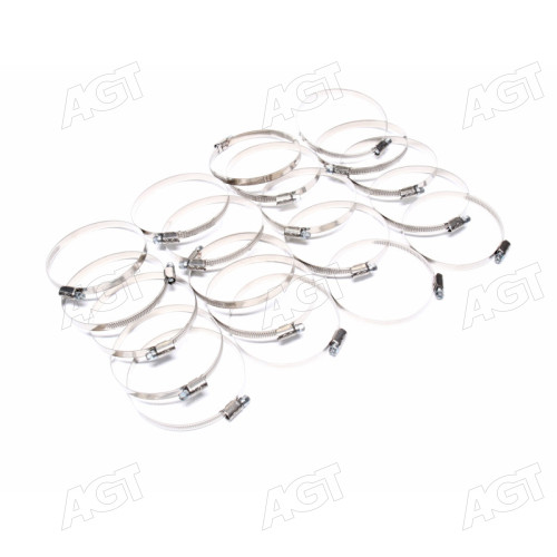Хомут затяжной оцинкованный 80-100мм. Germany-Тип, 1уп./20шт. <ДК>