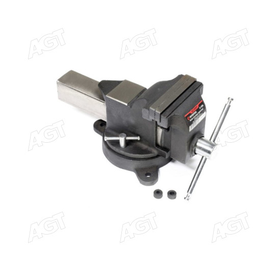 Тиски слесарные поворотные 125мм STORM, 11,55 кг (INTERTOOL)
