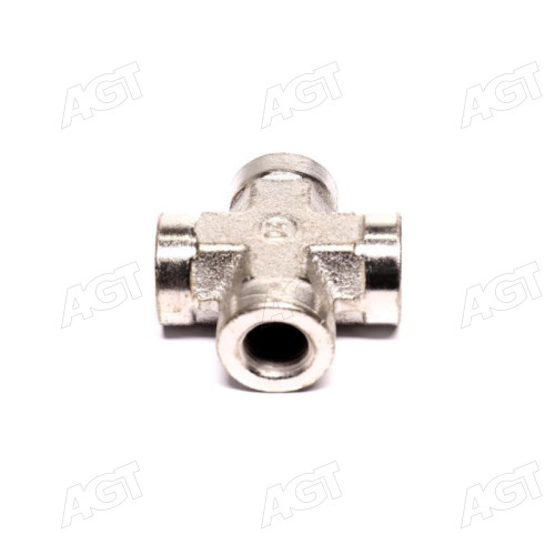 Хрестове з'єднання з внутрішнім різьбленням 1/4”(INTERTOOL)