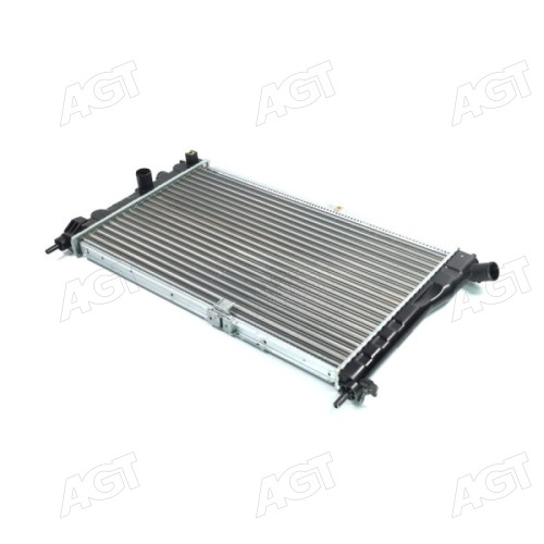 Радіатор охолодження DAEWOO NEXIA 15 MT - AC 94- (трубчато-пластинчаті) (AVA)
