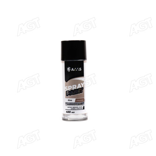 Фарба біла глянсова (балон 450ml) <AXXIS>