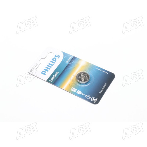 Батарейка CR1632 - 3.0V coin 1-blister (16.0x 3.2) - Lithium (вир-во Philips)