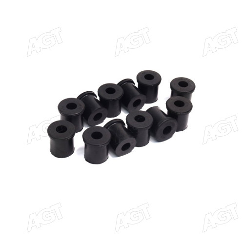Р/к втулок рессоры ГАЗ-24-2410-3110,Резина(компл.12шт)(пр-во RG RUBBER GROUP)