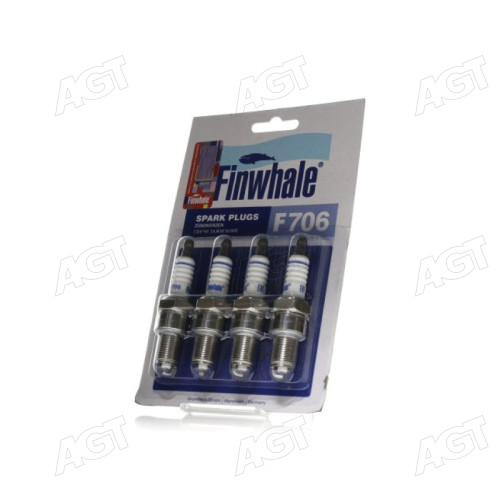 Свеча зажигания ГАЗ с дв.ЗМЗ 406 и модиф. (компл.4 шт) (производство FINWHALE)
