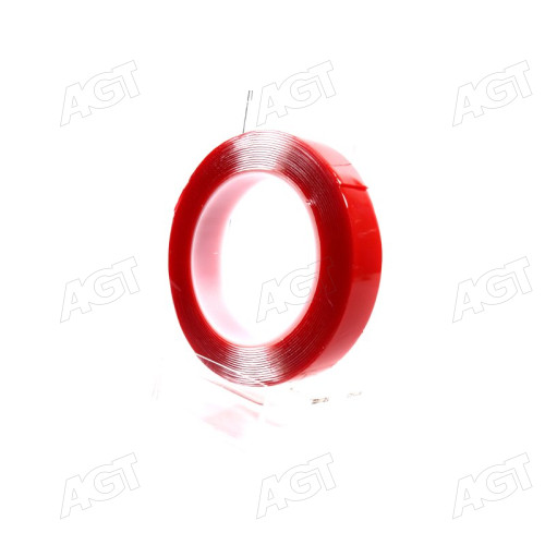 Скотч двосторонній 20mm x 5m професійний RED <AXXIS>