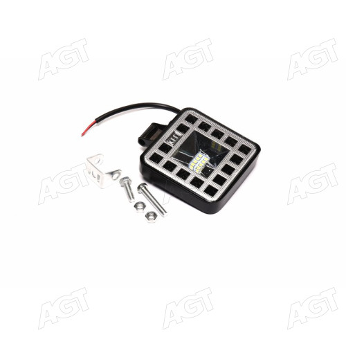 Фара LED квадратна 23W 10-30V вузький промінь <ДК>