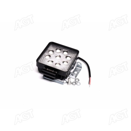 Фара LED квадратна 27W, 9 ламп, 5D <ДК>